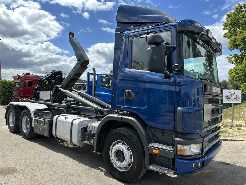 Scania 124L-420 6x2 HOOKLIFT VDL 20T - STEEL SPRING / BALLESTAS / BLATT - MANUAL - MECHANICAL PUMP - 10 TIRES DOUBLE WHEELS - Koukkulava kuorma-auto: kuva Scania 124L-420 6x2 HOOKLIFT VDL 20T - STEEL SPRING / BALLESTAS / BLATT - MANUAL - MECHANICAL PUMP - 10 TIRES DOUBLE WHEELS - Koukkulava kuorma-auto Scania 124L-420 6x2 HOOKLIFT VDL 20T - STEEL SPRING / BALLESTAS / BLATT - MANUAL - MECHANICAL PUMP - 10 TIRES DOUBLE WHEELS - Koukkulava kuorma-auto: kuva Scania 124L-420 6x2 HOOKLIFT VDL 20T - STEEL SPRING / BALLESTAS / BLATT - MANUAL - MECHANICAL PUMP - 10 TIRES DOUBLE WHEELS - Koukkulava kuorma-auto