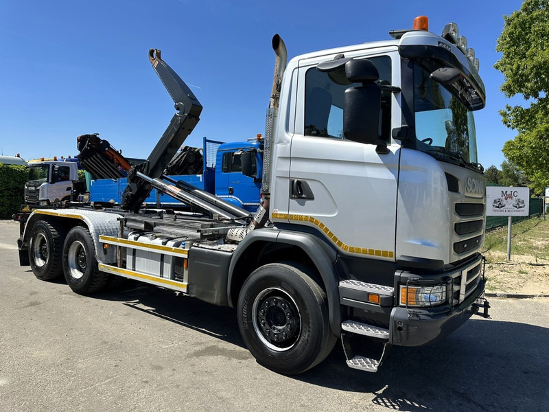 Scania G450 6x4 HAAKSYSTEEM AJK 20T - 5760mm - 3m90 WB - BLADVERING / NAAFREDUCTIE - EURO 6 - BE TRUCK - Koukkulava kuorma-auto: kuva Scania G450 6x4 HAAKSYSTEEM AJK 20T - 5760mm - 3m90 WB - BLADVERING / NAAFREDUCTIE - EURO 6 - BE TRUCK - Koukkulava kuorma-auto Scania G450 6x4 HAAKSYSTEEM AJK 20T - 5760mm - 3m90 WB - BLADVERING / NAAFREDUCTIE - EURO 6 - BE TRUCK - Koukkulava kuorma-auto: kuva Scania G450 6x4 HAAKSYSTEEM AJK 20T - 5760mm - 3m90 WB - BLADVERING / NAAFREDUCTIE - EURO 6 - BE TRUCK - Koukkulava kuorma-auto
