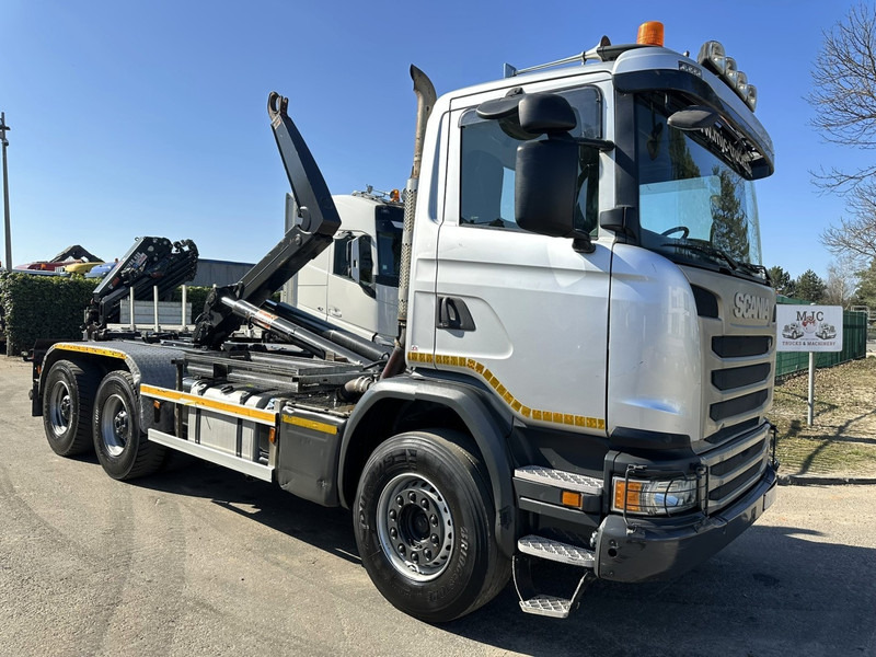 Scania G450 6x4 HOOKLIFT / HAAKSYSTEEM AJK 20T - 5760mm - 3m90 WB - HUB REDUCTION / STEEL SUSPENSION - EURO 6 - BE TRUCK - Koukkulava kuorma-auto: kuva Scania G450 6x4 HOOKLIFT / HAAKSYSTEEM AJK 20T - 5760mm - 3m90 WB - HUB REDUCTION / STEEL SUSPENSION - EURO 6 - BE TRUCK - Koukkulava kuorma-auto Scania G450 6x4 HOOKLIFT / HAAKSYSTEEM AJK 20T - 5760mm - 3m90 WB - HUB REDUCTION / STEEL SUSPENSION - EURO 6 - BE TRUCK - Koukkulava kuorma-auto: kuva Scania G450 6x4 HOOKLIFT / HAAKSYSTEEM AJK 20T - 5760mm - 3m90 WB - HUB REDUCTION / STEEL SUSPENSION - EURO 6 - BE TRUCK - Koukkulava kuorma-auto