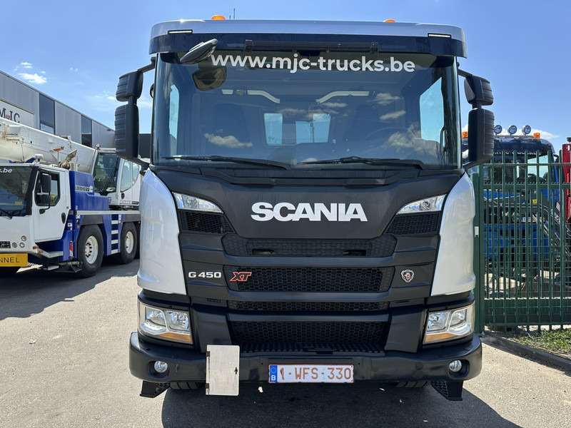 Scania G450 XT 6X4 AJK HAAKSYSTEEM 20T - 5760mm - WB 3m90 - HUB REDUCTION / STEEL SUSPENSION - EURO 6 - BE TRUCK - Koukkulava kuorma-auto: kuva Scania G450 XT 6X4 AJK HAAKSYSTEEM 20T - 5760mm - WB 3m90 - HUB REDUCTION / STEEL SUSPENSION - EURO 6 - BE TRUCK - Koukkulava kuorma-auto Scania G450 XT 6X4 AJK HAAKSYSTEEM 20T - 5760mm - WB 3m90 - HUB REDUCTION / STEEL SUSPENSION - EURO 6 - BE TRUCK - Koukkulava kuorma-auto: kuva Scania G450 XT 6X4 AJK HAAKSYSTEEM 20T - 5760mm - WB 3m90 - HUB REDUCTION / STEEL SUSPENSION - EURO 6 - BE TRUCK - Koukkulava kuorma-auto