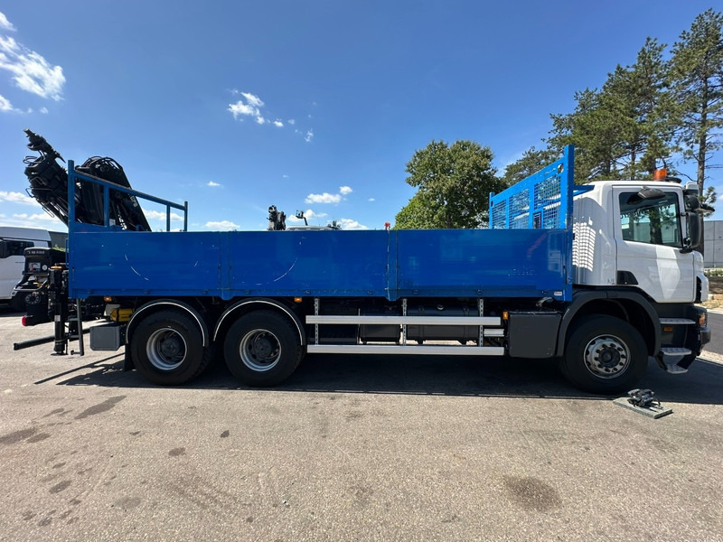 Scania P410 6x4 + CRANE HIAB 166 ES-4 - RETARDER - ROTATOR - PLATFORM 6m80 - BIG AXLES HUB REDUCTION - STEEL SPRING - Nosturiauto: kuva Scania P410 6x4 + CRANE HIAB 166 ES-4 - RETARDER - ROTATOR - PLATFORM 6m80 - BIG AXLES HUB REDUCTION - STEEL SPRING - Nosturiauto Scania P410 6x4 + CRANE HIAB 166 ES-4 - RETARDER - ROTATOR - PLATFORM 6m80 - BIG AXLES HUB REDUCTION - STEEL SPRING - Nosturiauto: kuva Scania P410 6x4 + CRANE HIAB 166 ES-4 - RETARDER - ROTATOR - PLATFORM 6m80 - BIG AXLES HUB REDUCTION - STEEL SPRING - Nosturiauto