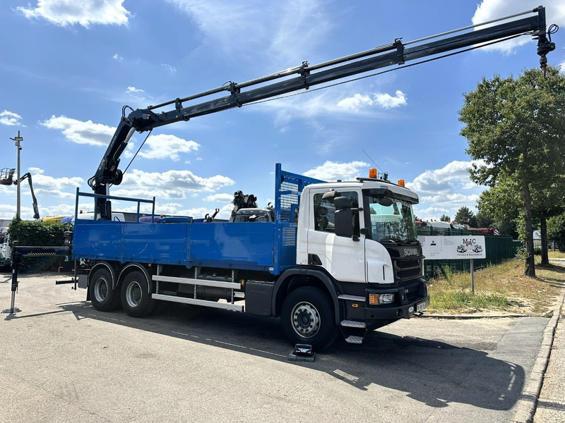 Scania P410 6x4 PRITSCHE + KRAN HIAB 166 ES-4 - RETARDER - ROTATOR - PLATFORM 6m80 - BIG AXLES HUB REDUCTION - STEEL SPRING - Lava-kuorma-auto, Nosturiauto: kuva Scania P410 6x4 PRITSCHE + KRAN HIAB 166 ES-4 - RETARDER - ROTATOR - PLATFORM 6m80 - BIG AXLES HUB REDUCTION - STEEL SPRING - Lava-kuorma-auto, Nosturiauto Scania P410 6x4 PRITSCHE + KRAN HIAB 166 ES-4 - RETARDER - ROTATOR - PLATFORM 6m80 - BIG AXLES HUB REDUCTION - STEEL SPRING - Lava-kuorma-auto, Nosturiauto: kuva Scania P410 6x4 PRITSCHE + KRAN HIAB 166 ES-4 - RETARDER - ROTATOR - PLATFORM 6m80 - BIG AXLES HUB REDUCTION - STEEL SPRING - Lava-kuorma-auto, Nosturiauto
