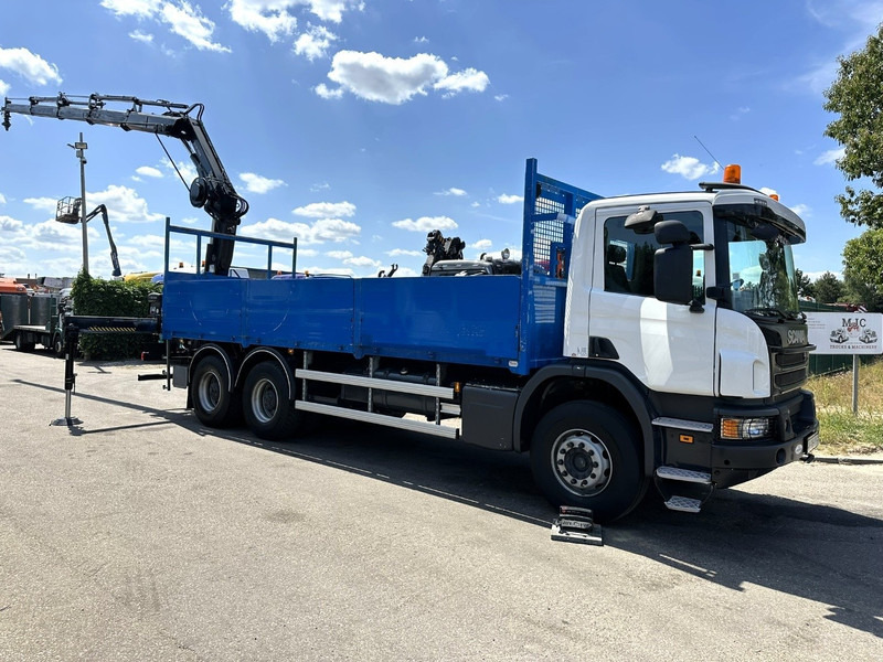 Scania P410 6x4 PRITSCHE + KRAN HIAB 166 ES-4 - RETARDER - ROTATOR - PLATFORM 6m80 - BIG AXLES HUB REDUCTION - STEEL SPRING - Lava-kuorma-auto, Nosturiauto: kuva Scania P410 6x4 PRITSCHE + KRAN HIAB 166 ES-4 - RETARDER - ROTATOR - PLATFORM 6m80 - BIG AXLES HUB REDUCTION - STEEL SPRING - Lava-kuorma-auto, Nosturiauto Scania P410 6x4 PRITSCHE + KRAN HIAB 166 ES-4 - RETARDER - ROTATOR - PLATFORM 6m80 - BIG AXLES HUB REDUCTION - STEEL SPRING - Lava-kuorma-auto, Nosturiauto: kuva Scania P410 6x4 PRITSCHE + KRAN HIAB 166 ES-4 - RETARDER - ROTATOR - PLATFORM 6m80 - BIG AXLES HUB REDUCTION - STEEL SPRING - Lava-kuorma-auto, Nosturiauto