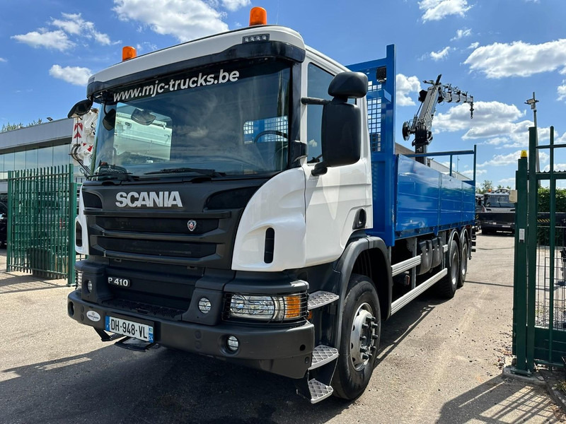 Scania P410 6x4 PRITSCHE + KRAN HIAB 166 ES-4 - RETARDER - ROTATOR - PLATFORM 6m80 - BIG AXLES HUB REDUCTION - STEEL SPRING - Lava-kuorma-auto, Nosturiauto: kuva Scania P410 6x4 PRITSCHE + KRAN HIAB 166 ES-4 - RETARDER - ROTATOR - PLATFORM 6m80 - BIG AXLES HUB REDUCTION - STEEL SPRING - Lava-kuorma-auto, Nosturiauto Scania P410 6x4 PRITSCHE + KRAN HIAB 166 ES-4 - RETARDER - ROTATOR - PLATFORM 6m80 - BIG AXLES HUB REDUCTION - STEEL SPRING - Lava-kuorma-auto, Nosturiauto: kuva Scania P410 6x4 PRITSCHE + KRAN HIAB 166 ES-4 - RETARDER - ROTATOR - PLATFORM 6m80 - BIG AXLES HUB REDUCTION - STEEL SPRING - Lava-kuorma-auto, Nosturiauto
