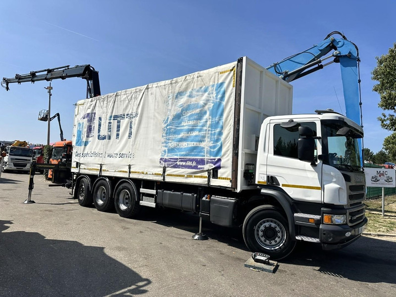 Scania P410 8x4 TRIDEM PRITSCHE PLANE + KRAN HIAB 244 EP-4 HIDUO - RETARDER - LIFT + STEERING AXLE - *327.000km* - RADIO - Pressukapelli kuorma-auto, Nosturiauto: kuva Scania P410 8x4 TRIDEM PRITSCHE PLANE + KRAN HIAB 244 EP-4 HIDUO - RETARDER - LIFT + STEERING AXLE - *327.000km* - RADIO - Pressukapelli kuorma-auto, Nosturiauto Scania P410 8x4 TRIDEM PRITSCHE PLANE + KRAN HIAB 244 EP-4 HIDUO - RETARDER - LIFT + STEERING AXLE - *327.000km* - RADIO - Pressukapelli kuorma-auto, Nosturiauto: kuva Scania P410 8x4 TRIDEM PRITSCHE PLANE + KRAN HIAB 244 EP-4 HIDUO - RETARDER - LIFT + STEERING AXLE - *327.000km* - RADIO - Pressukapelli kuorma-auto, Nosturiauto