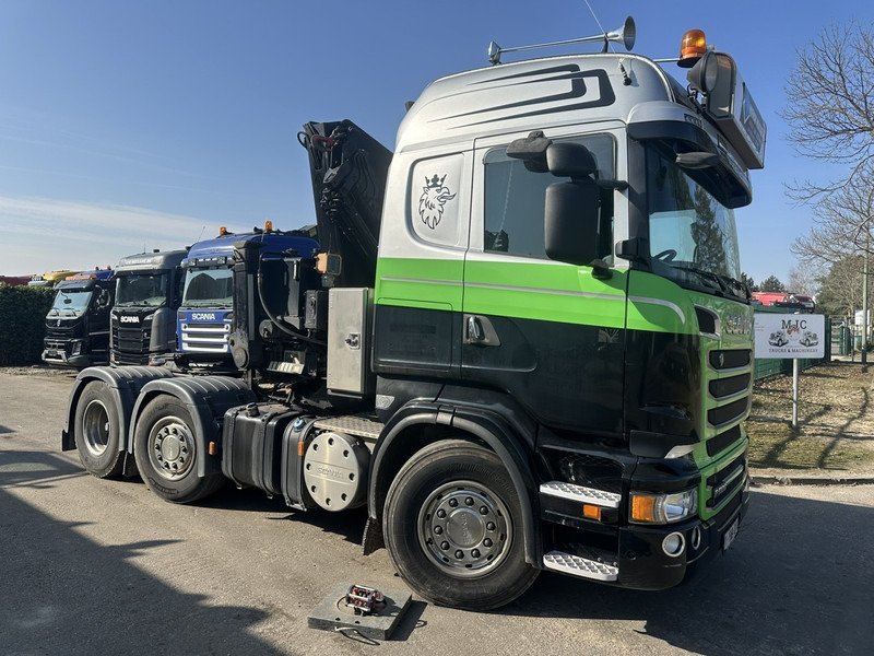 Scania R500 V8 6x2 TRACTOR + CRANE MKG HLK 231 HP (23tm) - 4x HYDR - RADIO - RETARDER - MANUAL - LIFT + STEERING AXLE - Vetopöytäauto: kuva Scania R500 V8 6x2 TRACTOR + CRANE MKG HLK 231 HP (23tm) - 4x HYDR - RADIO - RETARDER - MANUAL - LIFT + STEERING AXLE - Vetopöytäauto Scania R500 V8 6x2 TRACTOR + CRANE MKG HLK 231 HP (23tm) - 4x HYDR - RADIO - RETARDER - MANUAL - LIFT + STEERING AXLE - Vetopöytäauto: kuva Scania R500 V8 6x2 TRACTOR + CRANE MKG HLK 231 HP (23tm) - 4x HYDR - RADIO - RETARDER - MANUAL - LIFT + STEERING AXLE - Vetopöytäauto