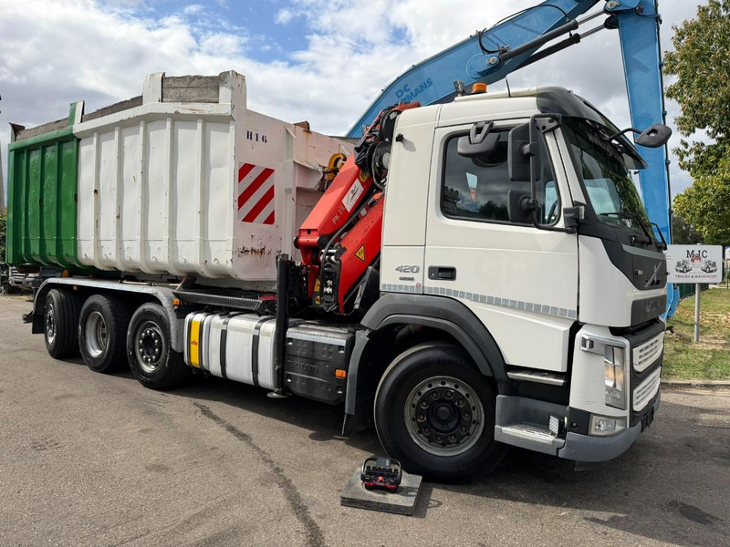 Volvo FM 420 8x2 HOOKLIFT + CRANE PALFINGER PK19.001 SLD B - *294.000km* - EURO 6 - LIFT + STEERING AXLE - I SHIFT - BE TRUCK - Koukkulava kuorma-auto, Nosturiauto: kuva Volvo FM 420 8x2 HOOKLIFT + CRANE PALFINGER PK19.001 SLD B - *294.000km* - EURO 6 - LIFT + STEERING AXLE - I SHIFT - BE TRUCK - Koukkulava kuorma-auto, Nosturiauto Volvo FM 420 8x2 HOOKLIFT + CRANE PALFINGER PK19.001 SLD B - *294.000km* - EURO 6 - LIFT + STEERING AXLE - I SHIFT - BE TRUCK - Koukkulava kuorma-auto, Nosturiauto: kuva Volvo FM 420 8x2 HOOKLIFT + CRANE PALFINGER PK19.001 SLD B - *294.000km* - EURO 6 - LIFT + STEERING AXLE - I SHIFT - BE TRUCK - Koukkulava kuorma-auto, Nosturiauto