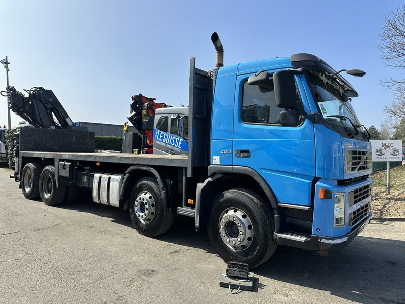 Volvo FM 440 8x4 PRITSCHE 7m20 + KRAN HIAB 288 EP-5 HIDUO + RADIO + ROTATOR - SCHALTGETRIEBE - AP ACHSEN - *395.000km* - Lava-kuorma-auto, Nosturiauto: kuva Volvo FM 440 8x4 PRITSCHE 7m20 + KRAN HIAB 288 EP-5 HIDUO + RADIO + ROTATOR - SCHALTGETRIEBE - AP ACHSEN - *395.000km* - Lava-kuorma-auto, Nosturiauto Volvo FM 440 8x4 PRITSCHE 7m20 + KRAN HIAB 288 EP-5 HIDUO + RADIO + ROTATOR - SCHALTGETRIEBE - AP ACHSEN - *395.000km* - Lava-kuorma-auto, Nosturiauto: kuva Volvo FM 440 8x4 PRITSCHE 7m20 + KRAN HIAB 288 EP-5 HIDUO + RADIO + ROTATOR - SCHALTGETRIEBE - AP ACHSEN - *395.000km* - Lava-kuorma-auto, Nosturiauto