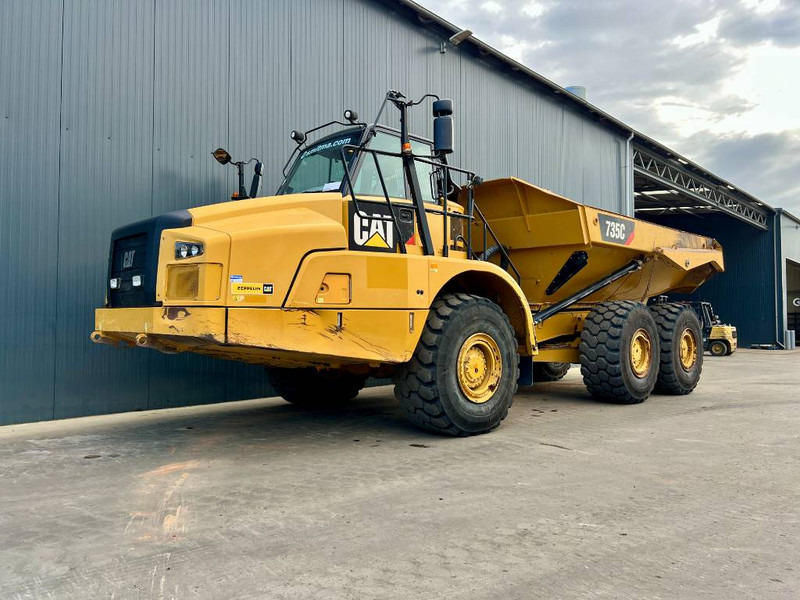 Cat 735C - Nivelkippiauto: kuva Cat 735C - Nivelkippiauto Cat 735C - Nivelkippiauto: kuva Cat 735C - Nivelkippiauto