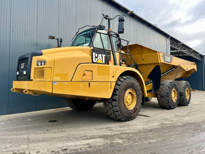 Cat 735C - Nivelkippiauto: kuva Cat 735C - Nivelkippiauto Cat 735C - Nivelkippiauto: kuva Cat 735C - Nivelkippiauto