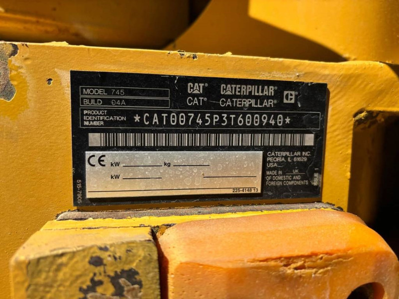 Cat 745 04A - Nivelkippiauto: kuva Cat 745 04A - Nivelkippiauto Cat 745 04A - Nivelkippiauto: kuva Cat 745 04A - Nivelkippiauto