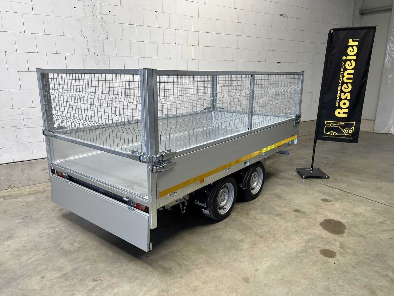 Uusi Kippiauto perävaunu EDUARD 3116-4-1O3-2563-P Gitter Rückwärtskipper: kuva Uusi Kippiauto perävaunu EDUARD 3116-4-1O3-2563-P Gitter Rückwärtskipper