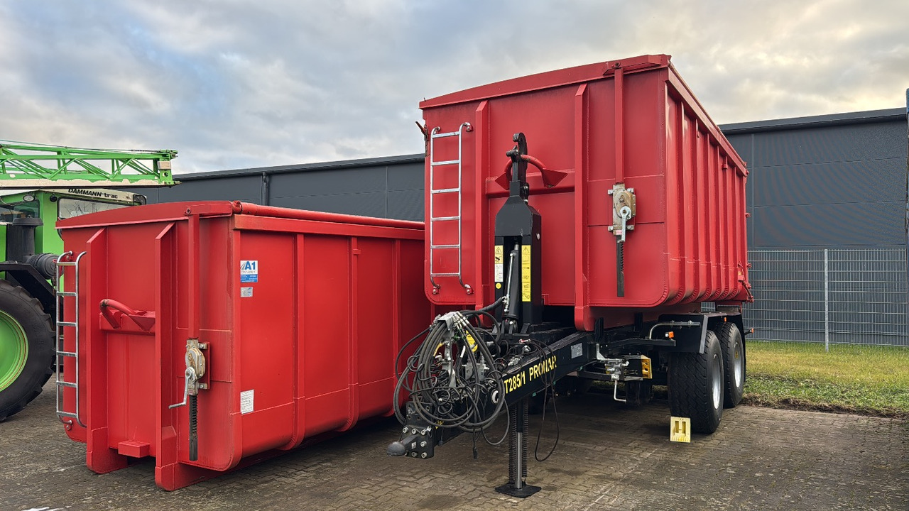 PRONAR T285/1 Hakenlift mit 2 Containern - Työkalu/ Laitteet: kuva PRONAR T285/1 Hakenlift mit 2 Containern - Työkalu/ Laitteet PRONAR T285/1 Hakenlift mit 2 Containern - Työkalu/ Laitteet: kuva PRONAR T285/1 Hakenlift mit 2 Containern - Työkalu/ Laitteet