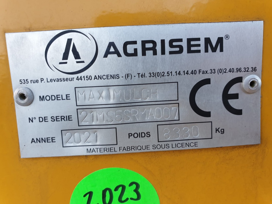 Agrisem MAXIMULCH - Kultivaattori: kuva Agrisem MAXIMULCH - Kultivaattori Agrisem MAXIMULCH - Kultivaattori: kuva Agrisem MAXIMULCH - Kultivaattori