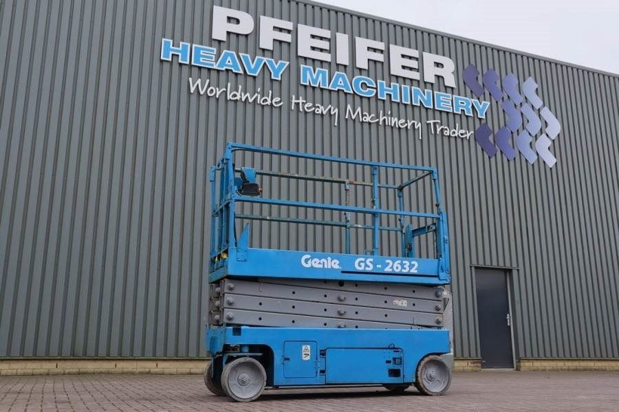 Genie GS2632 Electric, Working Height 10m, 227kg Capacit - Saksilava: kuva Genie GS2632 Electric, Working Height 10m, 227kg Capacit - Saksilava Genie GS2632 Electric, Working Height 10m, 227kg Capacit - Saksilava: kuva Genie GS2632 Electric, Working Height 10m, 227kg Capacit - Saksilava