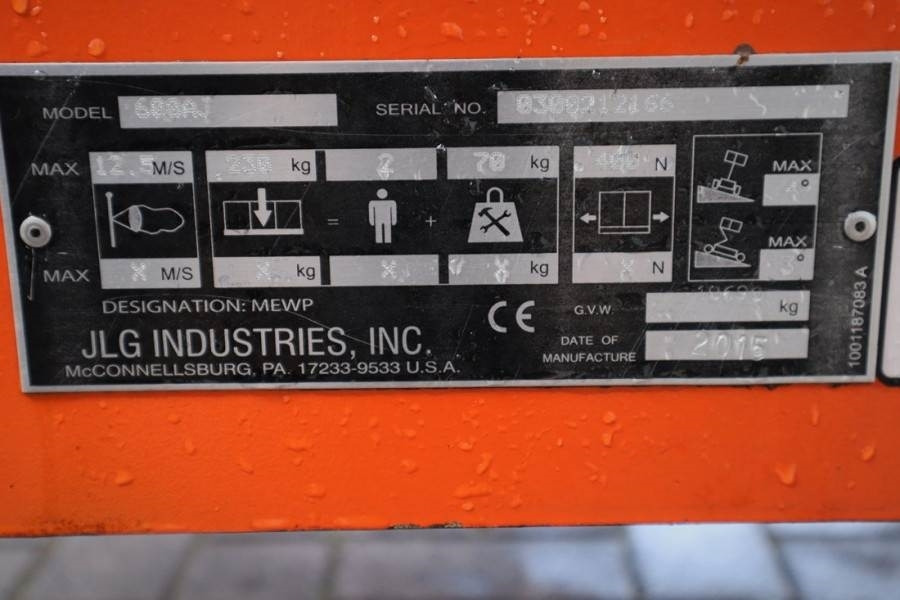 Puomilava JLG 600AJ Valid inspection, *Guarantee! Diesel, 4x4 Dr: kuva Puomilava JLG 600AJ Valid inspection, *Guarantee! Diesel, 4x4 Dr
