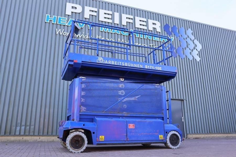 PB LIFT S171-16E Electric, 17.3m Working Height, 400k - Saksilava: kuva PB LIFT S171-16E Electric, 17.3m Working Height, 400k - Saksilava PB LIFT S171-16E Electric, 17.3m Working Height, 400k - Saksilava: kuva PB LIFT S171-16E Electric, 17.3m Working Height, 400k - Saksilava