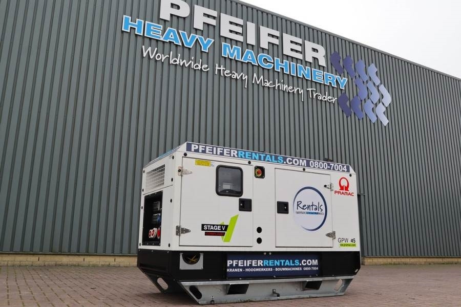 Pramac GPW45Y/FS5 Valid inspection, *Guarantee! Diesel, 4 - Sähkögeneraattori: kuva Pramac GPW45Y/FS5 Valid inspection, *Guarantee! Diesel, 4 - Sähkögeneraattori Pramac GPW45Y/FS5 Valid inspection, *Guarantee! Diesel, 4 - Sähkögeneraattori: kuva Pramac GPW45Y/FS5 Valid inspection, *Guarantee! Diesel, 4 - Sähkögeneraattori