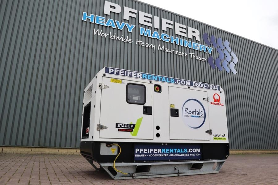 Pramac GPW45Y/FS5 Valid inspection, *Guarantee! Diesel, 4 - Sähkögeneraattori: kuva Pramac GPW45Y/FS5 Valid inspection, *Guarantee! Diesel, 4 - Sähkögeneraattori Pramac GPW45Y/FS5 Valid inspection, *Guarantee! Diesel, 4 - Sähkögeneraattori: kuva Pramac GPW45Y/FS5 Valid inspection, *Guarantee! Diesel, 4 - Sähkögeneraattori