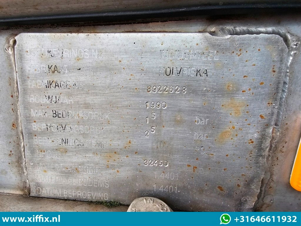 Säiliöpuoliperävaunu Burg 3-ass. Geisoleerde RVS tank oplegger / Food / 1 Compartiment: kuva Säiliöpuoliperävaunu Burg 3-ass. Geisoleerde RVS tank oplegger / Food / 1 Compartiment