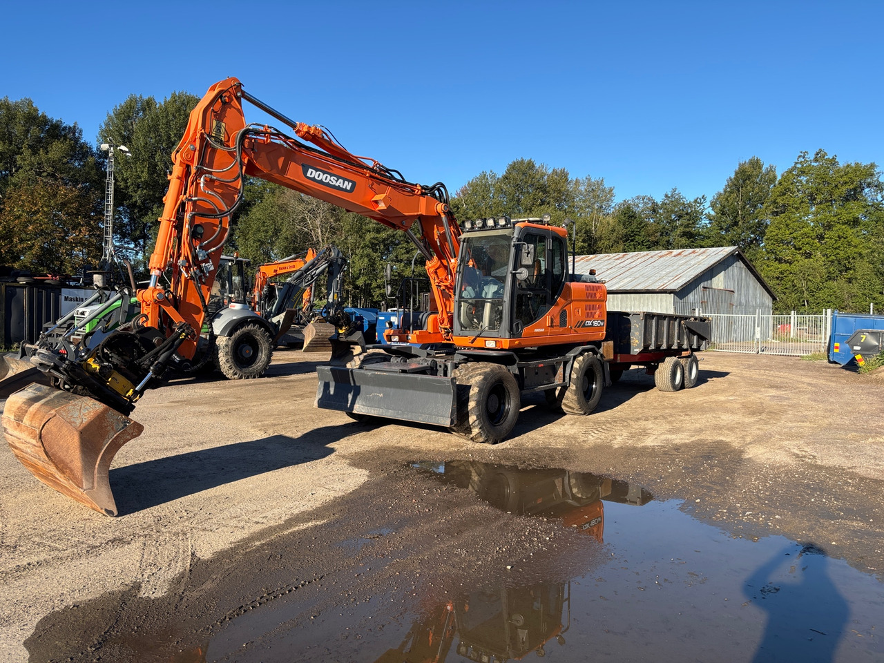 Doosan DX160W - Kaivuri: kuva Doosan DX160W - Kaivuri Doosan DX160W - Kaivuri: kuva Doosan DX160W - Kaivuri