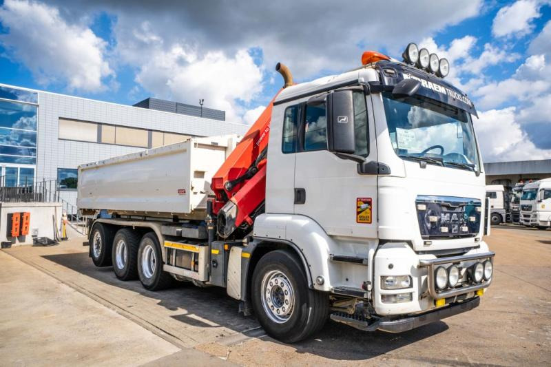 Koukkulava kuorma-auto, Nosturiauto MAN TGS 35.440 BL - HMF 2020 K4: kuva Koukkulava kuorma-auto, Nosturiauto MAN TGS 35.440 BL - HMF 2020 K4