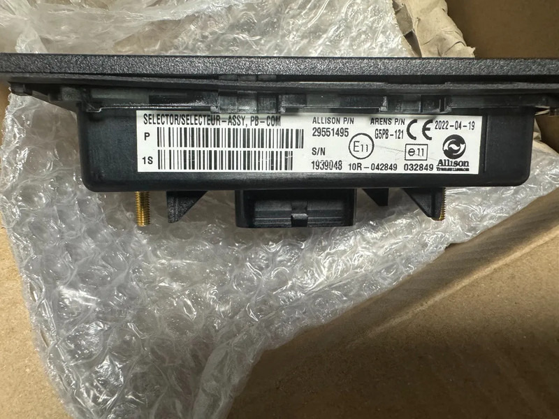Allison 29551495 Selector-assy - Vaihdelaatikko: kuva Allison 29551495 Selector-assy - Vaihdelaatikko Allison 29551495 Selector-assy - Vaihdelaatikko: kuva Allison 29551495 Selector-assy - Vaihdelaatikko