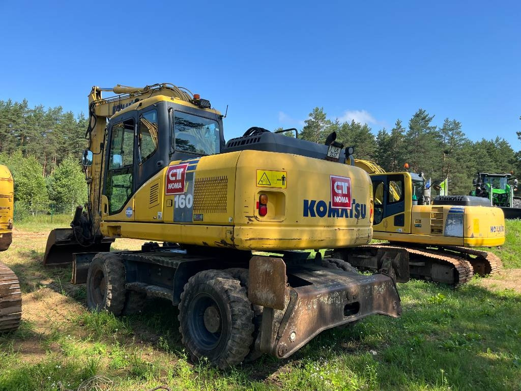Komatsu PW 160-7 - Pyöräalustainen kaivinkone: kuva Komatsu PW 160-7 - Pyöräalustainen kaivinkone Komatsu PW 160-7 - Pyöräalustainen kaivinkone: kuva Komatsu PW 160-7 - Pyöräalustainen kaivinkone
