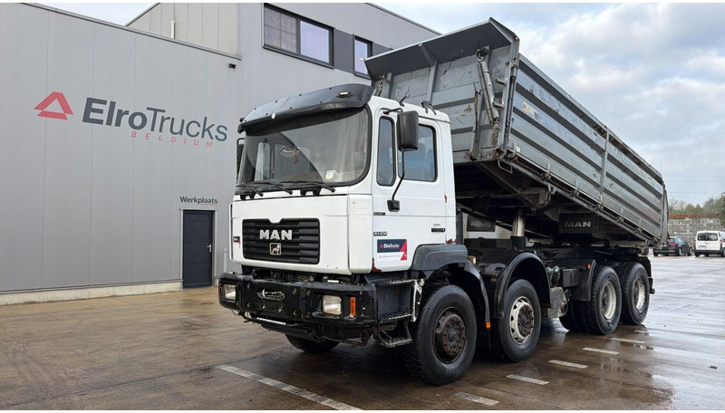 MAN 41.414 (BIG AXLES / 41 TONS / GRAND PONT / LAMES / 6 CYLINDER) - Kippiauto kuorma-auto: kuva MAN 41.414 (BIG AXLES / 41 TONS / GRAND PONT / LAMES / 6 CYLINDER) - Kippiauto kuorma-auto MAN 41.414 (BIG AXLES / 41 TONS / GRAND PONT / LAMES / 6 CYLINDER) - Kippiauto kuorma-auto: kuva MAN 41.414 (BIG AXLES / 41 TONS / GRAND PONT / LAMES / 6 CYLINDER) - Kippiauto kuorma-auto