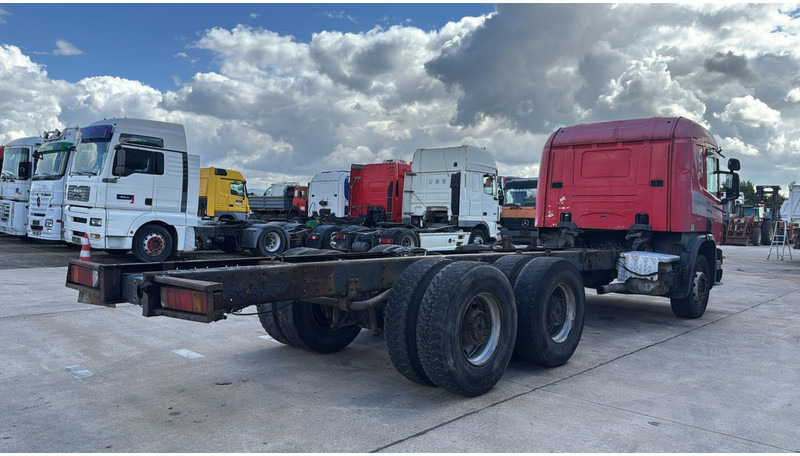 Scania 114 - 380 (6X4 / GRAND PONT / LAMES / BIG AXLE / STEEL SUSP. / BOITE MANUELLE / MANUAL GEARBOX) - Kuorma-auto alusta: kuva Scania 114 - 380 (6X4 / GRAND PONT / LAMES / BIG AXLE / STEEL SUSP. / BOITE MANUELLE / MANUAL GEARBOX) - Kuorma-auto alusta Scania 114 - 380 (6X4 / GRAND PONT / LAMES / BIG AXLE / STEEL SUSP. / BOITE MANUELLE / MANUAL GEARBOX) - Kuorma-auto alusta: kuva Scania 114 - 380 (6X4 / GRAND PONT / LAMES / BIG AXLE / STEEL SUSP. / BOITE MANUELLE / MANUAL GEARBOX) - Kuorma-auto alusta
