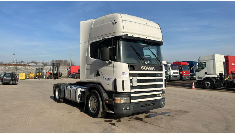 Scania 124-420 Topline (MANUAL GEARBOX / BOITE MANUELLE) - Vetopöytäauto: kuva Scania 124-420 Topline (MANUAL GEARBOX / BOITE MANUELLE) - Vetopöytäauto Scania 124-420 Topline (MANUAL GEARBOX / BOITE MANUELLE) - Vetopöytäauto: kuva Scania 124-420 Topline (MANUAL GEARBOX / BOITE MANUELLE) - Vetopöytäauto