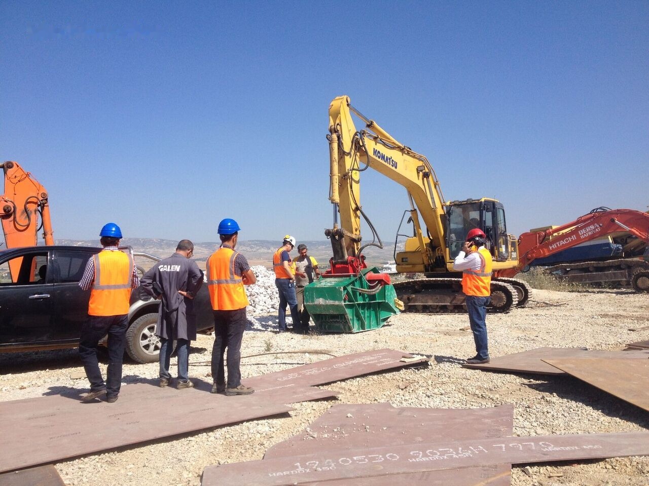 Uusi Kauha - Rakennuskoneet Galen Crusher Bucket: kuva Uusi Kauha - Rakennuskoneet Galen Crusher Bucket