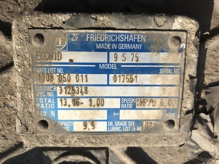 Volvo ECOMID ZF 9S 75 Volvo FL6 - Vaihdelaatikko - Kuorma-auto: kuva Volvo ECOMID ZF 9S 75 Volvo FL6 - Vaihdelaatikko - Kuorma-auto Volvo ECOMID ZF 9S 75 Volvo FL6 - Vaihdelaatikko - Kuorma-auto: kuva Volvo ECOMID ZF 9S 75 Volvo FL6 - Vaihdelaatikko - Kuorma-auto