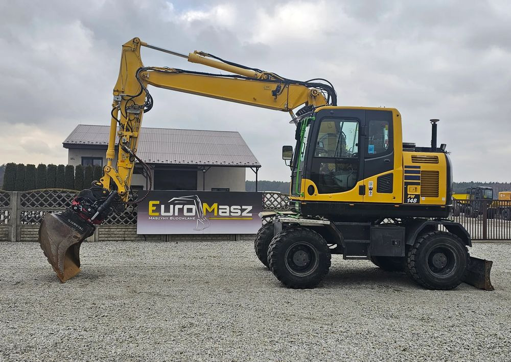 Komatsu PW 148-10, 2016 ROK, SYSTEM LEICA 3D - Pyöräalustainen kaivinkone: kuva Komatsu PW 148-10, 2016 ROK, SYSTEM LEICA 3D - Pyöräalustainen kaivinkone Komatsu PW 148-10, 2016 ROK, SYSTEM LEICA 3D - Pyöräalustainen kaivinkone: kuva Komatsu PW 148-10, 2016 ROK, SYSTEM LEICA 3D - Pyöräalustainen kaivinkone