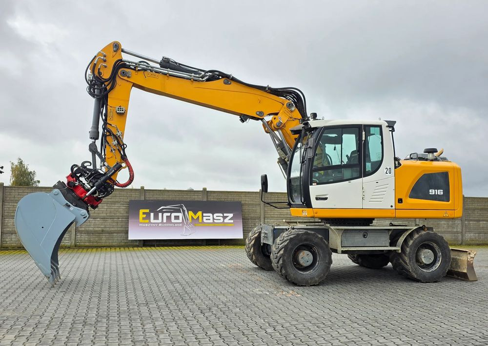 Liebherr A 916 Litronic, 2020 ROK, ROTOTILT, 7300 MTH - Pyöräalustainen kaivinkone: kuva Liebherr A 916 Litronic, 2020 ROK, ROTOTILT, 7300 MTH - Pyöräalustainen kaivinkone Liebherr A 916 Litronic, 2020 ROK, ROTOTILT, 7300 MTH - Pyöräalustainen kaivinkone: kuva Liebherr A 916 Litronic, 2020 ROK, ROTOTILT, 7300 MTH - Pyöräalustainen kaivinkone