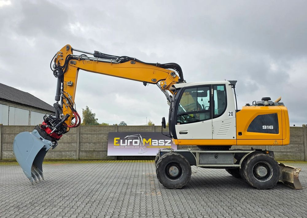 Liebherr A 916 Litronic, 2020 ROK, ROTOTILT, 7300 MTH - Pyöräalustainen kaivinkone: kuva Liebherr A 916 Litronic, 2020 ROK, ROTOTILT, 7300 MTH - Pyöräalustainen kaivinkone Liebherr A 916 Litronic, 2020 ROK, ROTOTILT, 7300 MTH - Pyöräalustainen kaivinkone: kuva Liebherr A 916 Litronic, 2020 ROK, ROTOTILT, 7300 MTH - Pyöräalustainen kaivinkone