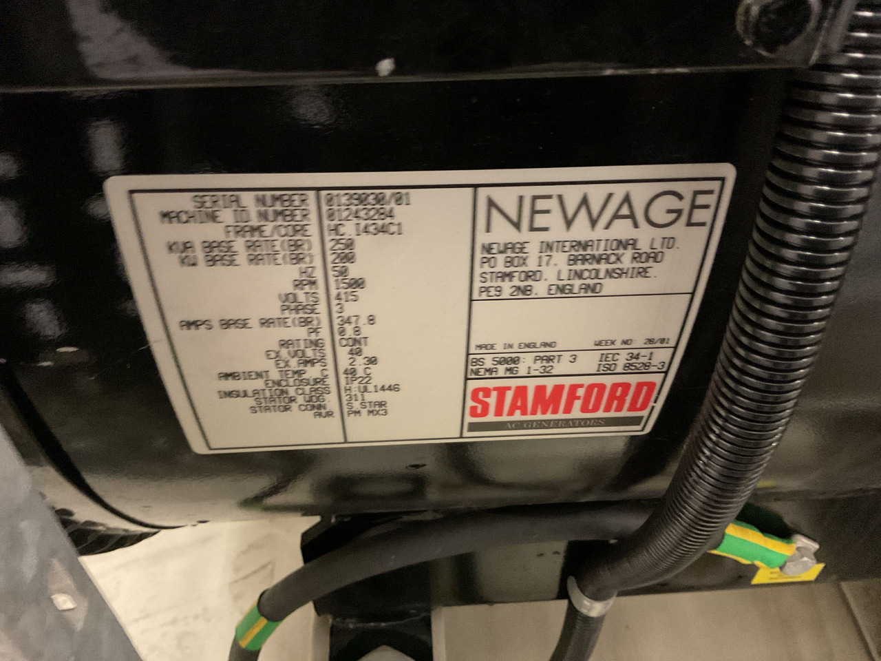 Perkins 250KVA, low standby hours and very complete. - Sähkögeneraattori: kuva Perkins 250KVA, low standby hours and very complete. - Sähkögeneraattori Perkins 250KVA, low standby hours and very complete. - Sähkögeneraattori: kuva Perkins 250KVA, low standby hours and very complete. - Sähkögeneraattori