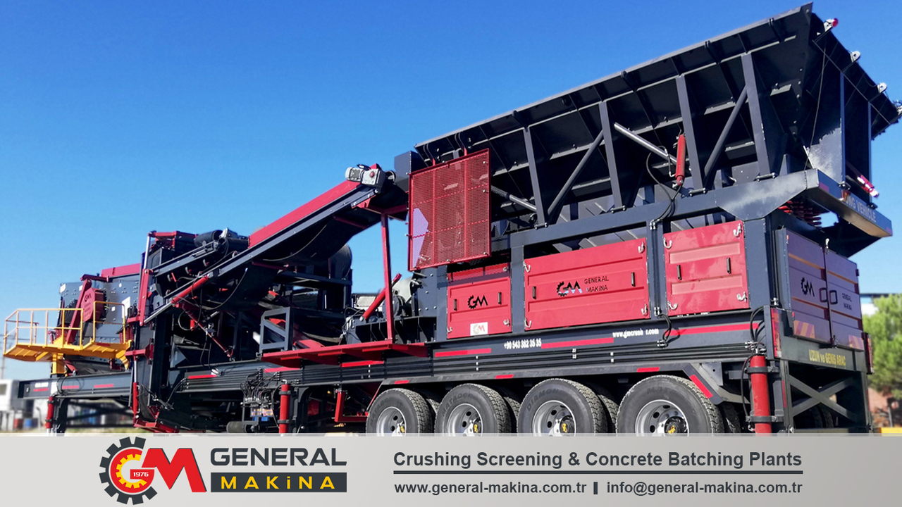 Uusi Mobiilimurskain GENERAL MAKİNA HOT Sale Crushing Plants: kuva Uusi Mobiilimurskain GENERAL MAKİNA HOT Sale Crushing Plants