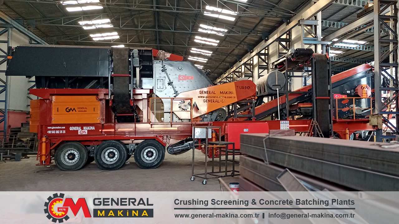Uusi Mobiilimurskain General Makina 01 Series Mobile Crushing and Screening Plant: kuva Uusi Mobiilimurskain General Makina 01 Series Mobile Crushing and Screening Plant
