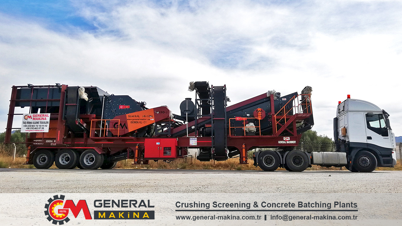 Uusi Mobiilimurskain General Makina 01 Series Mobile Crushing and Screening Plant: kuva Uusi Mobiilimurskain General Makina 01 Series Mobile Crushing and Screening Plant