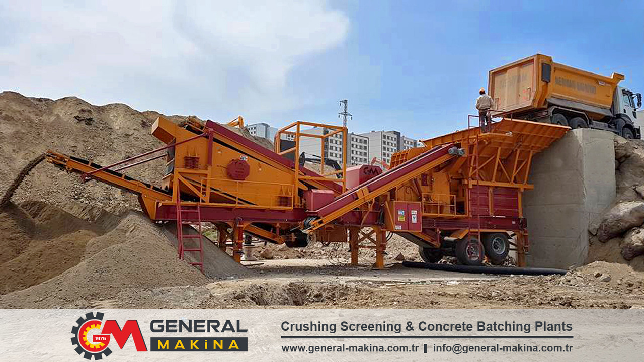 Uusi Mobiilimurskain General Makina 01 Series Mobile Crushing and Screening Plant: kuva Uusi Mobiilimurskain General Makina 01 Series Mobile Crushing and Screening Plant