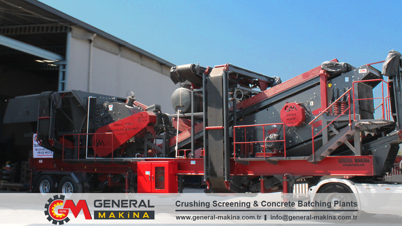 General Makina 800 Series Mobile Impact Crusher Plant - Iskumurskain: kuva General Makina 800 Series Mobile Impact Crusher Plant - Iskumurskain General Makina 800 Series Mobile Impact Crusher Plant - Iskumurskain: kuva General Makina 800 Series Mobile Impact Crusher Plant - Iskumurskain