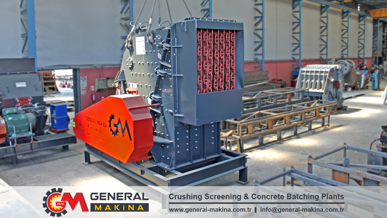 Uusi Iskumurskain General Makina Impact Rock Crusher: kuva Uusi Iskumurskain General Makina Impact Rock Crusher Uusi Iskumurskain General Makina Impact Rock Crusher: kuva Uusi Iskumurskain General Makina Impact Rock Crusher