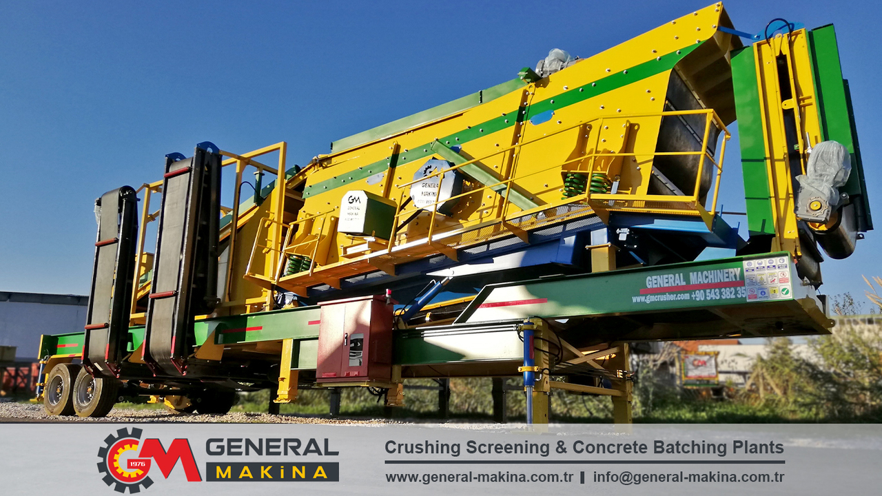 Uusi Seula General Makina Mobile Screening Plant For Sale: kuva Uusi Seula General Makina Mobile Screening Plant For Sale Uusi Seula General Makina Mobile Screening Plant For Sale: kuva Uusi Seula General Makina Mobile Screening Plant For Sale
