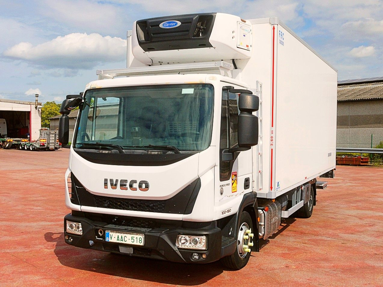 Iveco 100E19 KUHLKOFFER CARRIER SUPRA 550 luft fed A/C - Refrigeraattori kuorma-auto: kuva Iveco 100E19 KUHLKOFFER CARRIER SUPRA 550 luft fed A/C - Refrigeraattori kuorma-auto Iveco 100E19 KUHLKOFFER CARRIER SUPRA 550 luft fed A/C - Refrigeraattori kuorma-auto: kuva Iveco 100E19 KUHLKOFFER CARRIER SUPRA 550 luft fed A/C - Refrigeraattori kuorma-auto