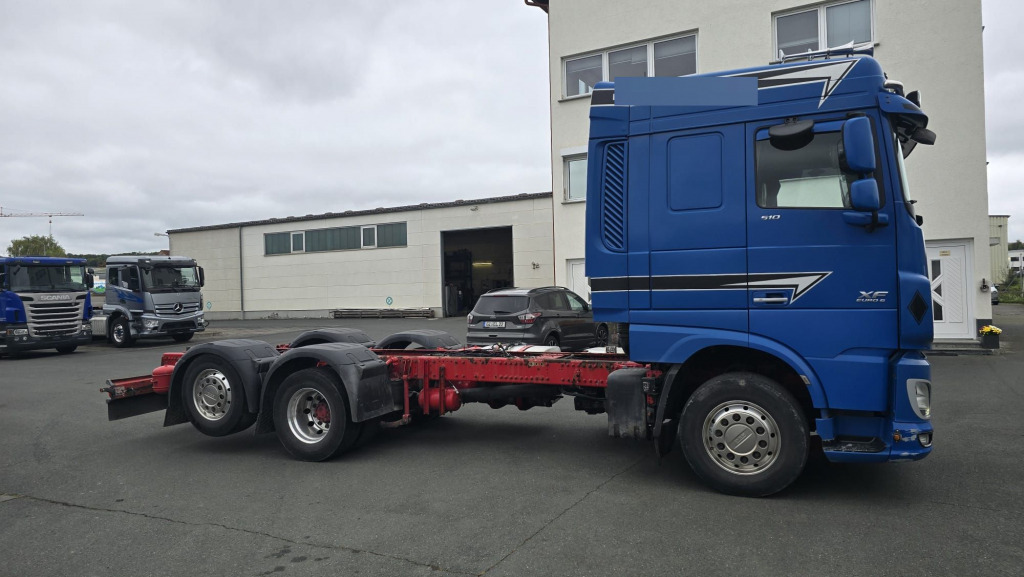 DAF XF 510 FAN 6x2 (Nr. 6185) - Kuorma-auto alusta: kuva DAF XF 510 FAN 6x2 (Nr. 6185) - Kuorma-auto alusta DAF XF 510 FAN 6x2 (Nr. 6185) - Kuorma-auto alusta: kuva DAF XF 510 FAN 6x2 (Nr. 6185) - Kuorma-auto alusta
