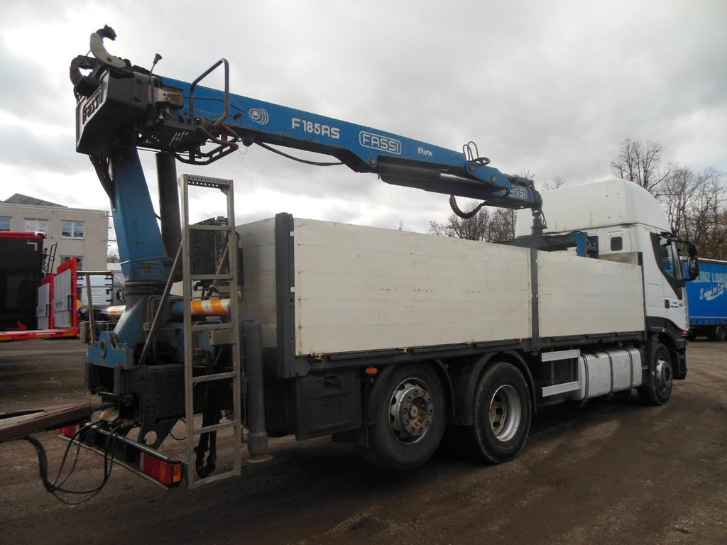 Iveco STRALIS AS 260S45, 6X2, MANUELL, FASSI F185 - Lava-kuorma-auto, Nosturiauto: kuva Iveco STRALIS AS 260S45, 6X2, MANUELL, FASSI F185 - Lava-kuorma-auto, Nosturiauto Iveco STRALIS AS 260S45, 6X2, MANUELL, FASSI F185 - Lava-kuorma-auto, Nosturiauto: kuva Iveco STRALIS AS 260S45, 6X2, MANUELL, FASSI F185 - Lava-kuorma-auto, Nosturiauto