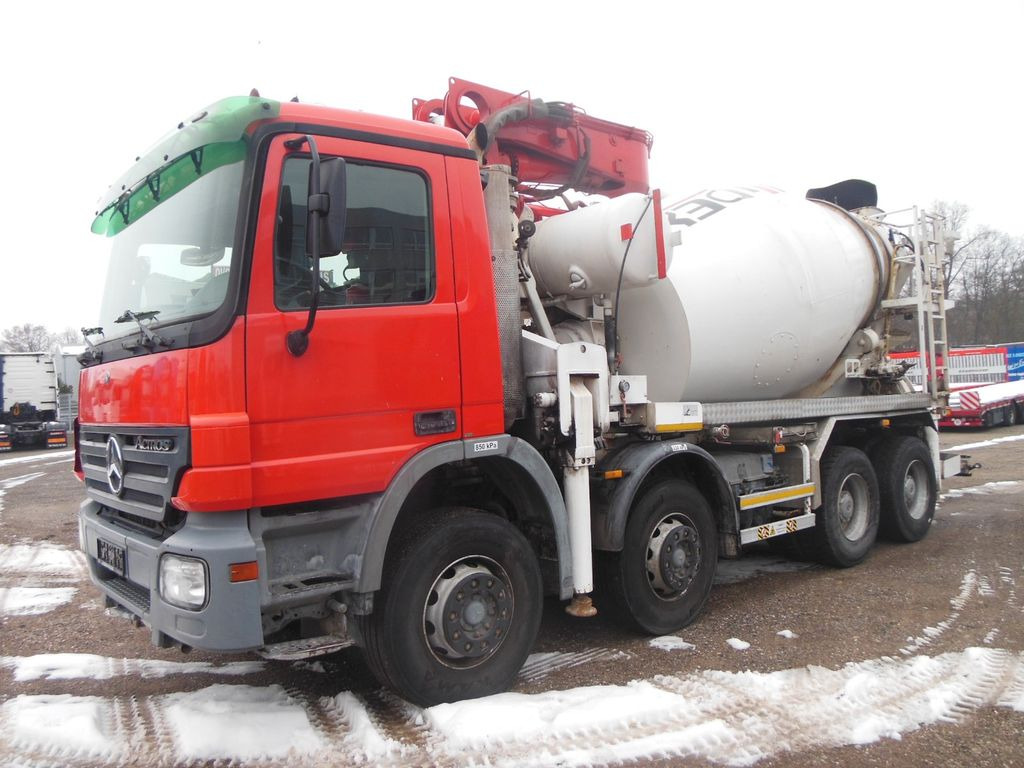 Mercedes-Benz ACTROS 3241, LIEBHERR 7m3, PUMPE PUTZMEISTER 24m - Betoniauto: kuva Mercedes-Benz ACTROS 3241, LIEBHERR 7m3, PUMPE PUTZMEISTER 24m - Betoniauto Mercedes-Benz ACTROS 3241, LIEBHERR 7m3, PUMPE PUTZMEISTER 24m - Betoniauto: kuva Mercedes-Benz ACTROS 3241, LIEBHERR 7m3, PUMPE PUTZMEISTER 24m - Betoniauto