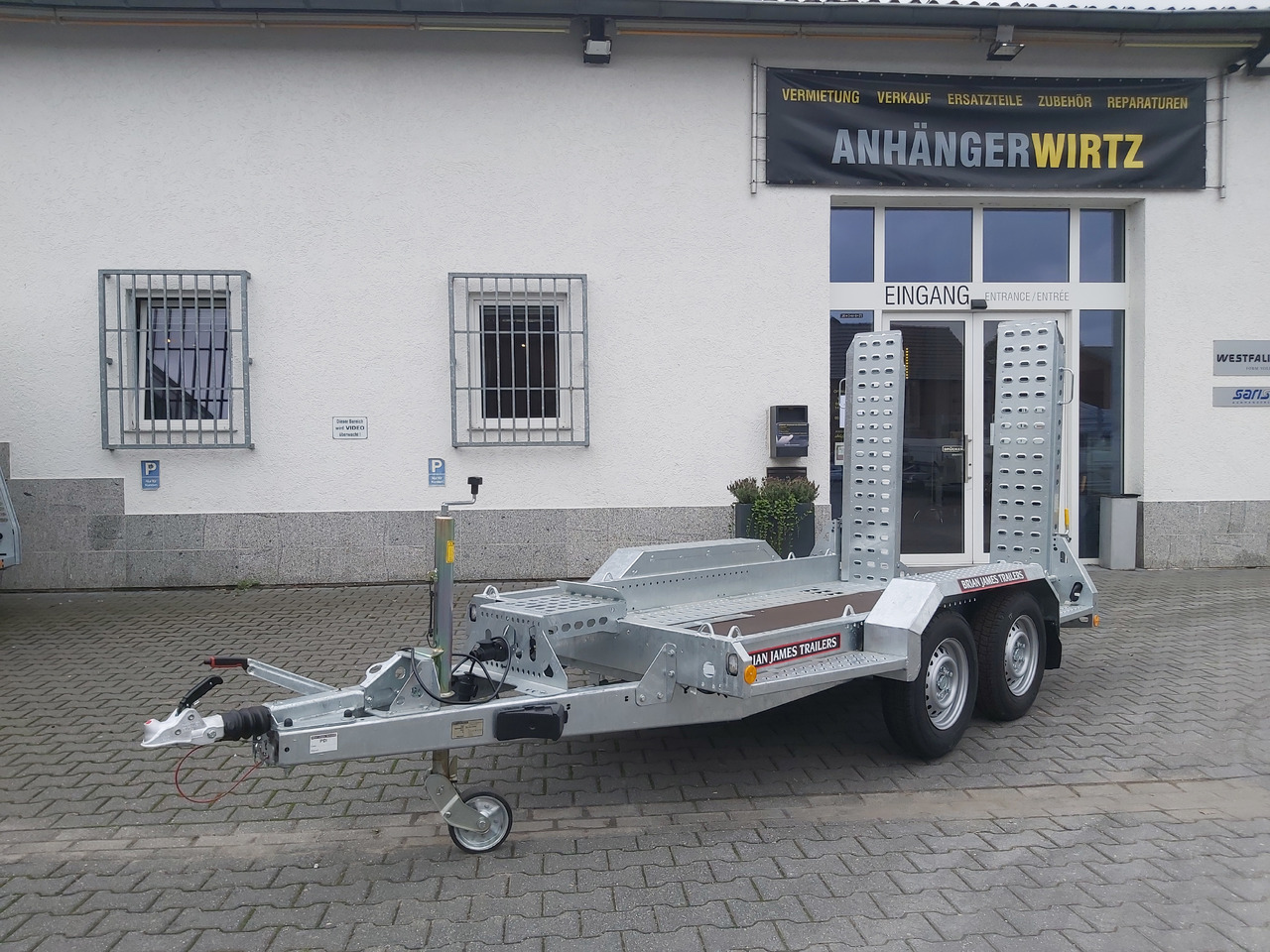 Brian James Digger Plant 543-2813-27 280x130cm Schaufelablage Rampen Reserverad 2700kg Aktion - Koneenkuljetusvaunu: kuva Brian James Digger Plant 543-2813-27 280x130cm Schaufelablage Rampen Reserverad 2700kg Aktion - Koneenkuljetusvaunu Brian James Digger Plant 543-2813-27 280x130cm Schaufelablage Rampen Reserverad 2700kg Aktion - Koneenkuljetusvaunu: kuva Brian James Digger Plant 543-2813-27 280x130cm Schaufelablage Rampen Reserverad 2700kg Aktion - Koneenkuljetusvaunu