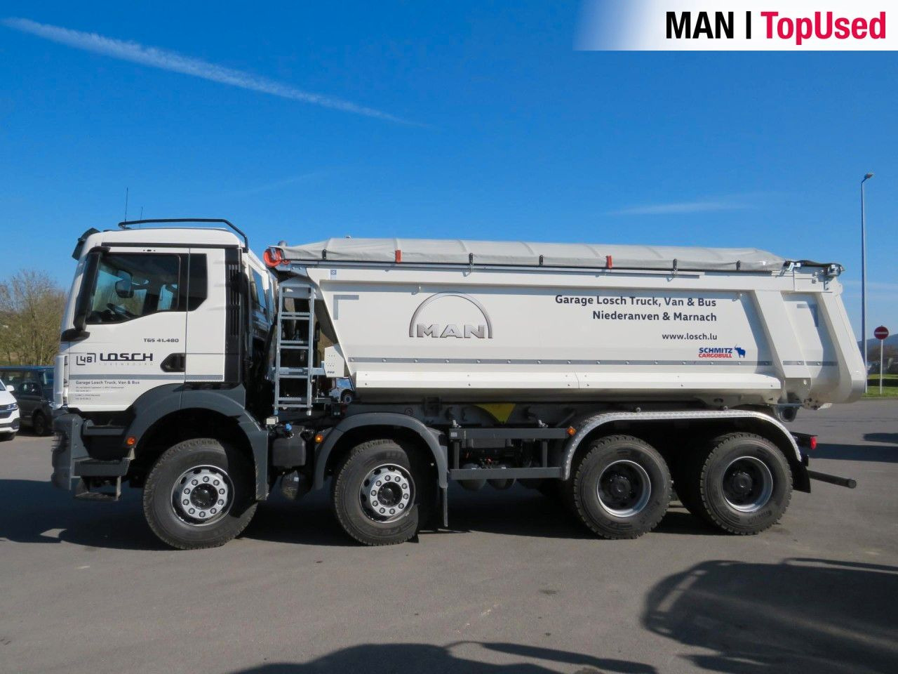 MAN TGS 41.480 8x4 BB CH Schmitz Muldenkipper Klima - Nostovarsi-vaihtolavakuorma kuorma-auto: kuva MAN TGS 41.480 8x4 BB CH Schmitz Muldenkipper Klima - Nostovarsi-vaihtolavakuorma kuorma-auto MAN TGS 41.480 8x4 BB CH Schmitz Muldenkipper Klima - Nostovarsi-vaihtolavakuorma kuorma-auto: kuva MAN TGS 41.480 8x4 BB CH Schmitz Muldenkipper Klima - Nostovarsi-vaihtolavakuorma kuorma-auto